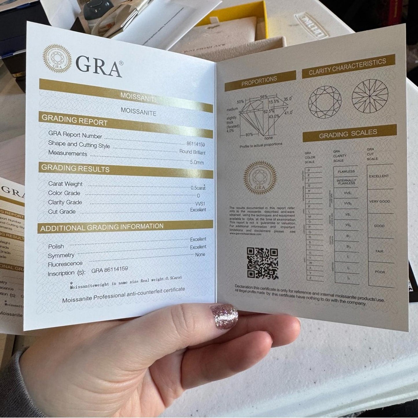 1.00 carat Moissanite 925 Sterling Silver 5mm Stud Earrings with Screw Backs